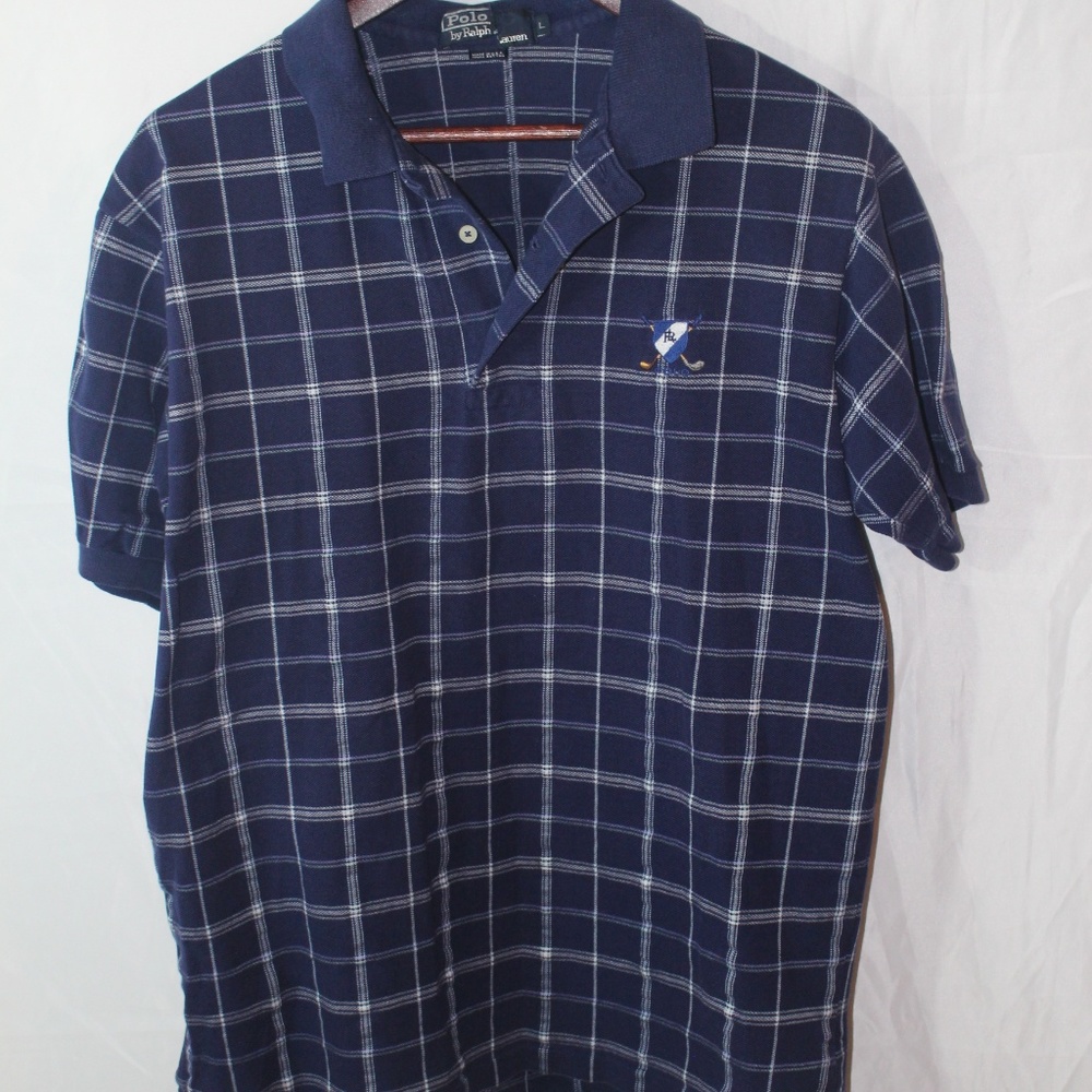 Ralph Lauren Golf Emblem Vintage Polo USA Made